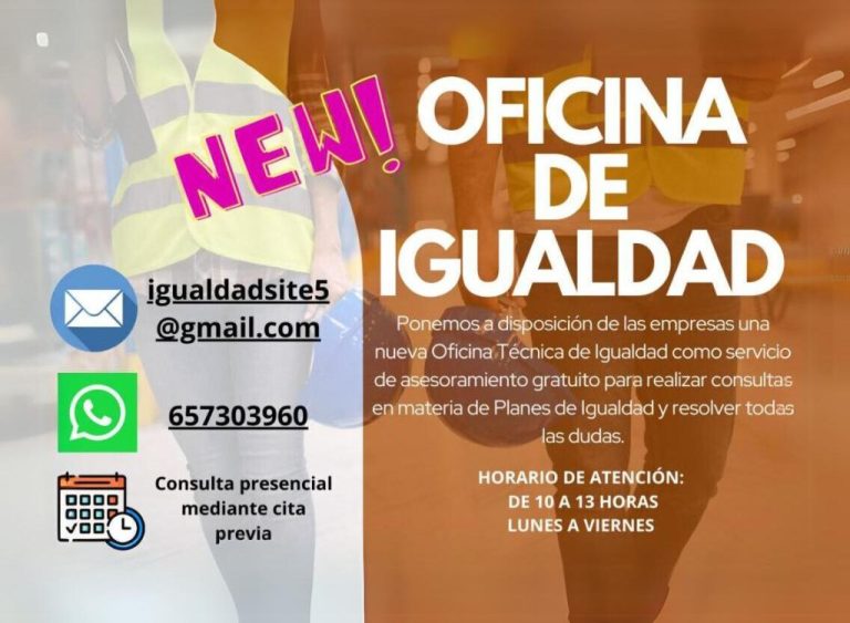 Nueva Oficina Técnica de asesoramiento en materia de Igualdad
