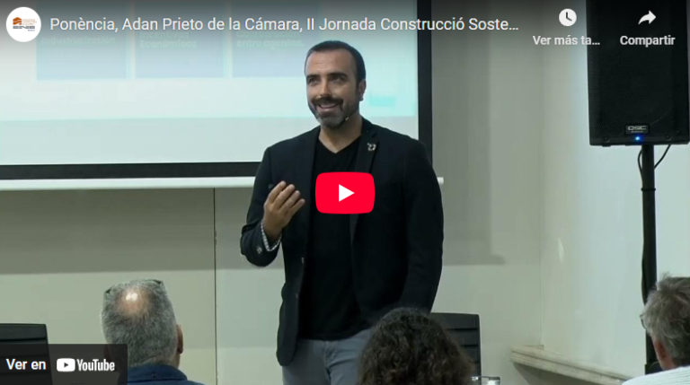 Ponencia Adan Prieto de la Cámara, responsable de Sostenibilidad y Calidad de KNAUF