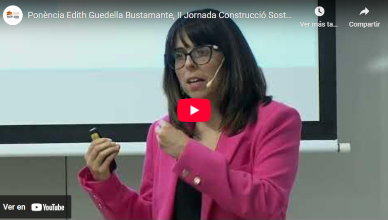 Ponencia Edith Guedella Bustamante, Directora de Sostenibilidad de Acciona