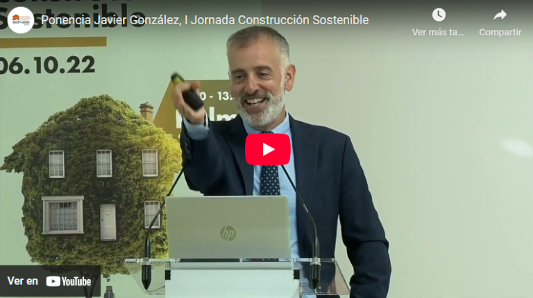 Ponencia Javier González, Javier González, director nacional de Formación y Empleo de la Fundación Laboral de la Construcción