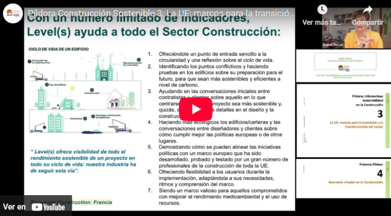 Píldora 3: La UE: marcos para la transición a la transformación del sector