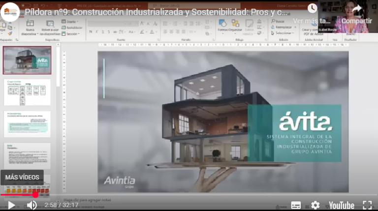 Píldora nº9: Construcción Industrializada y Sostenibilidad: Pros y contras para el futuro del sector