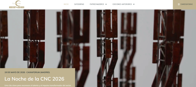 LA NOCHE DE LA CONSTRUCCIÓN: II EDICIÓN PREMIOS CNC. 19 DE MAYO DE 2026